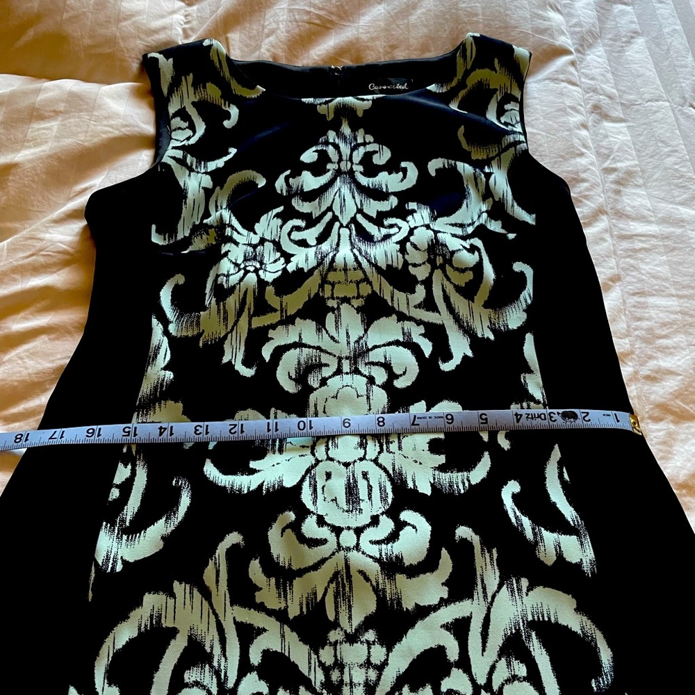 - Connected Cocktail Dress Black and Sea Foam Green Short Sleeveless Size … - Picture 6 of 6